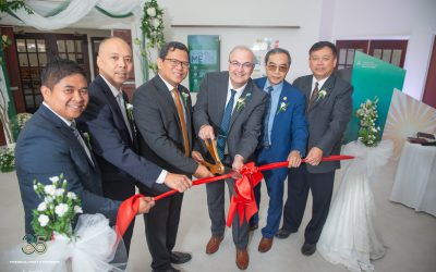 Ribbon cutting