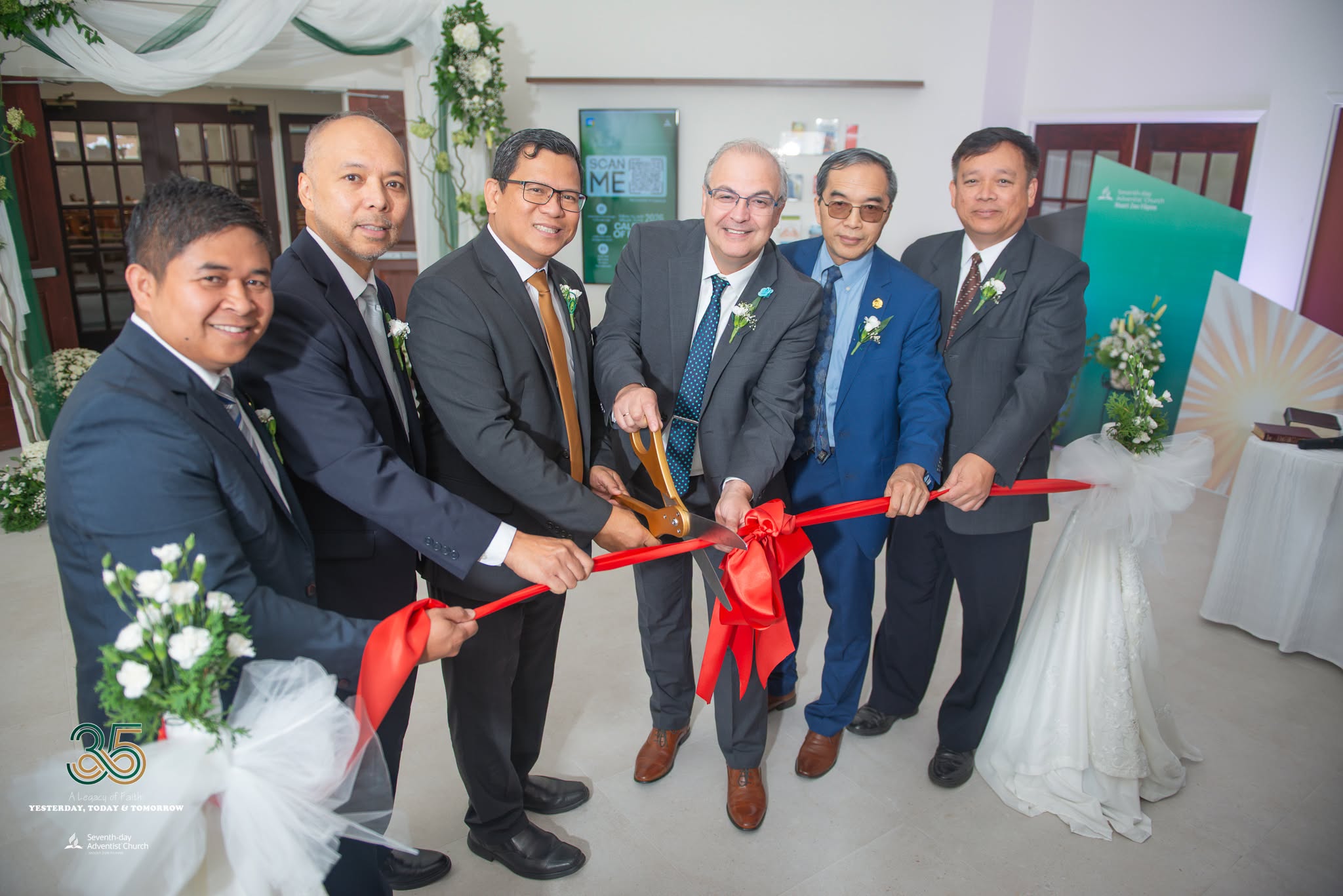 Ribbon cutting